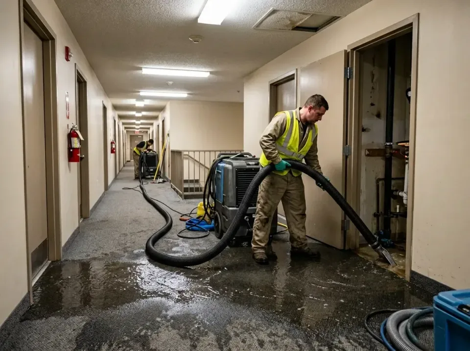 multi-unit-apartment-hallway-f-005 — frequently asked questions, Emergency Burst Pipe Water Extraction & Removal in Upland,…